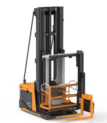 297~750mm 1.6t Zowell Metal Pallet 2895*1450mm Fork Lift Trilateral Forklift