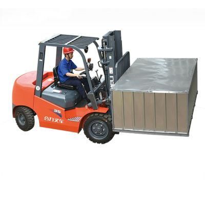 2.5ton Cpcd25 Diesel Forklift Truck with 5m 5000mm Mast Triplex with Free Lift