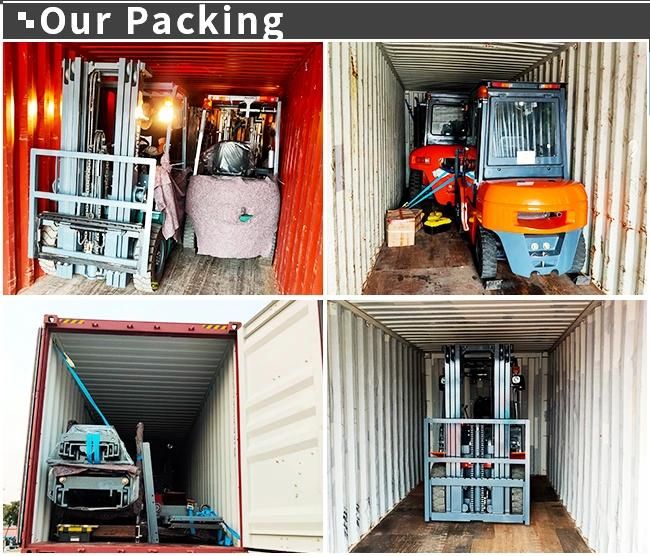 2020 Forklift 2ton 3ton Diesel Engine Forklift for Sale