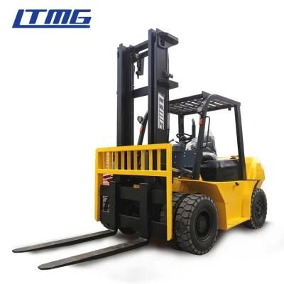 Diesel Forklift Companies 5ton 6ton 7ton Container Forklift with Triplex Mast Optional