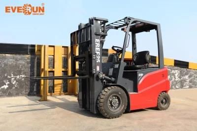 China New Everun Eref25 2.5ton Electric Wheel Forklift