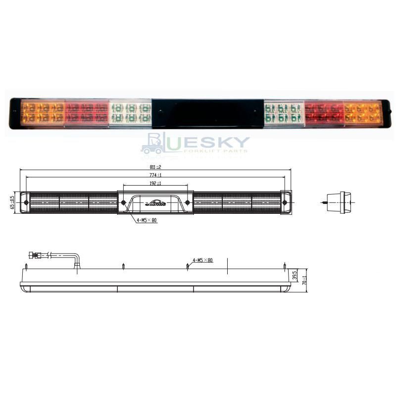 Forklift Parts Forklift Lamp Bfp18017