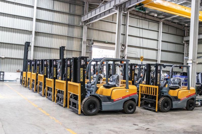 Hifoune 3t LPG Forklift with Triplex Mast 4.5 to 6 M Lifting Height