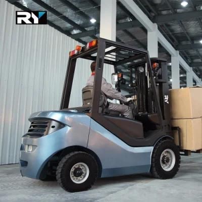 2.5 Tons Diesel Forklift with Origina Isuzu Engine