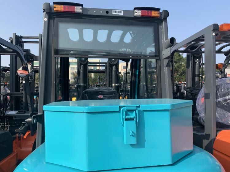 Ltmg Forklift Dealer 3ton 4ton 5ton 6ton Forklift Machine 6 Tons Forklift with Enclosed Cabin, AC and Heater
