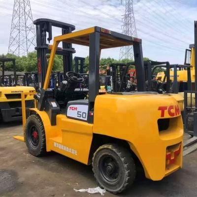 5t Tcm Fd50 2ND Hand Forklift Trucks 5t Tcm Fd50t9 Used Forklift 4t Fd40 Truck Used Forklift Original From Japan