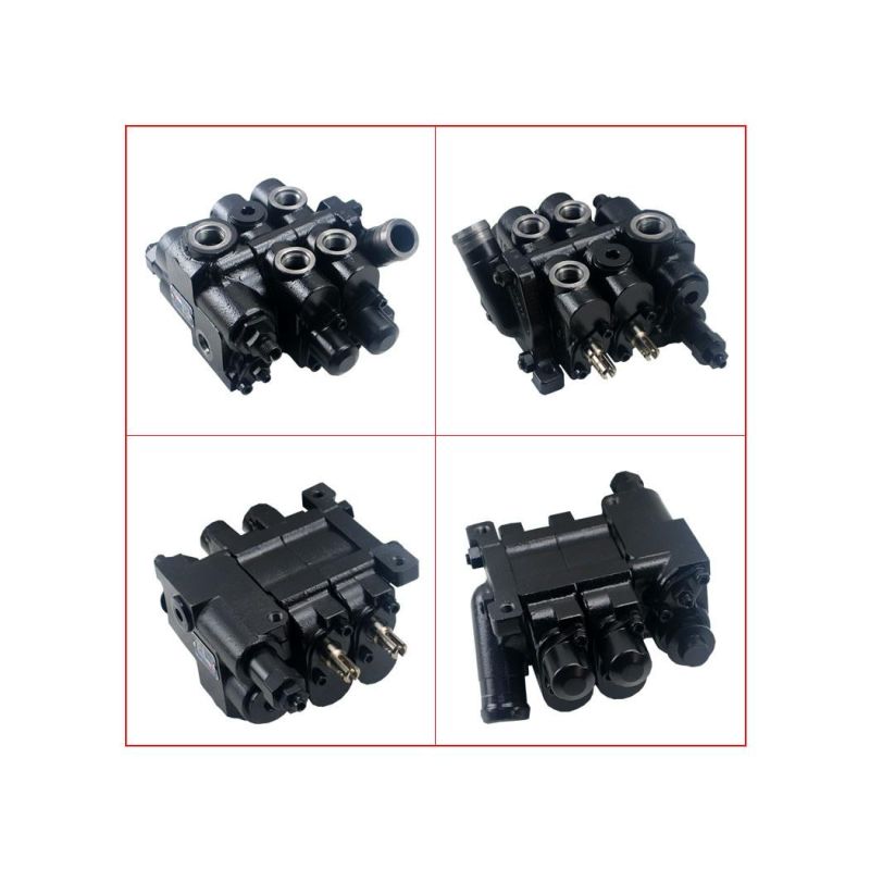 Forklift Spare Parts Control Valve for Xf250, Two Spools, with OEM Mft04-212-10