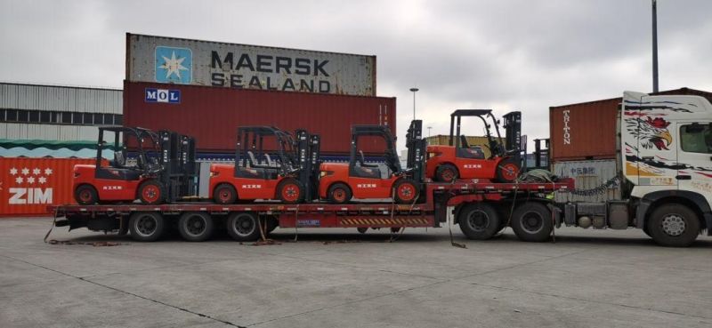 Lonking 3.5ton Diesel Forklift LG35dt Cpcd35 Forklift with Side Shifter and Spare Parts Price