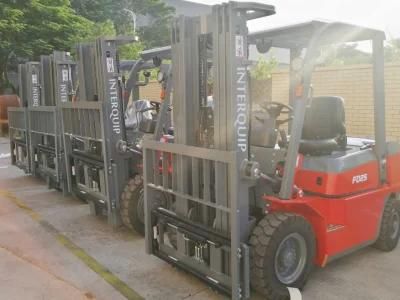 Manufacturer Supply Good Performance 2500 Kg Diesel Forklift Truck