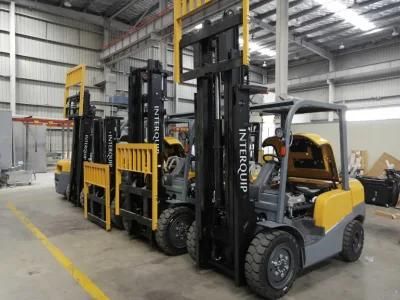 4 Ton Diesel Forklift with Optional Attachment