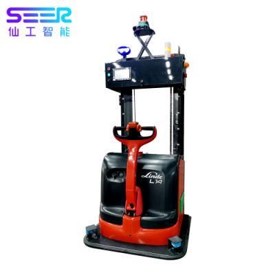 China Very Narrow Forklift 2000kg 1000mm Electric Articulated Forklift for Warehouse