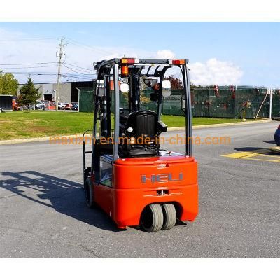 Heli 3 Wheel Front Wheel Drive Lithium Battery Forklift 3000 to 4000lbs Cpd18sq