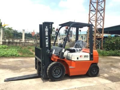 Heli 2 Tons Diesel Forklift Cpcd20 with EPA Engine