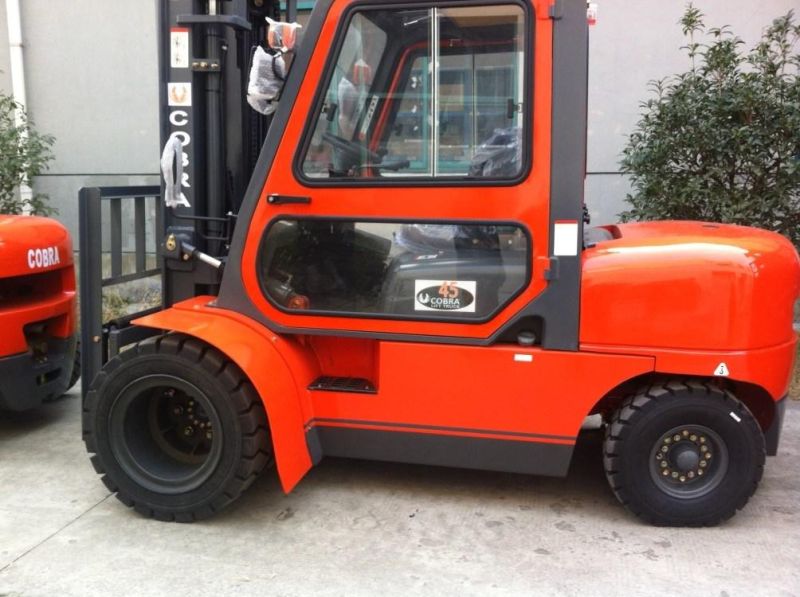 China Forklift Gp Brand High Quality 4ton Lift Height 3m 4m 5m 6m Diesel Forklift Truck