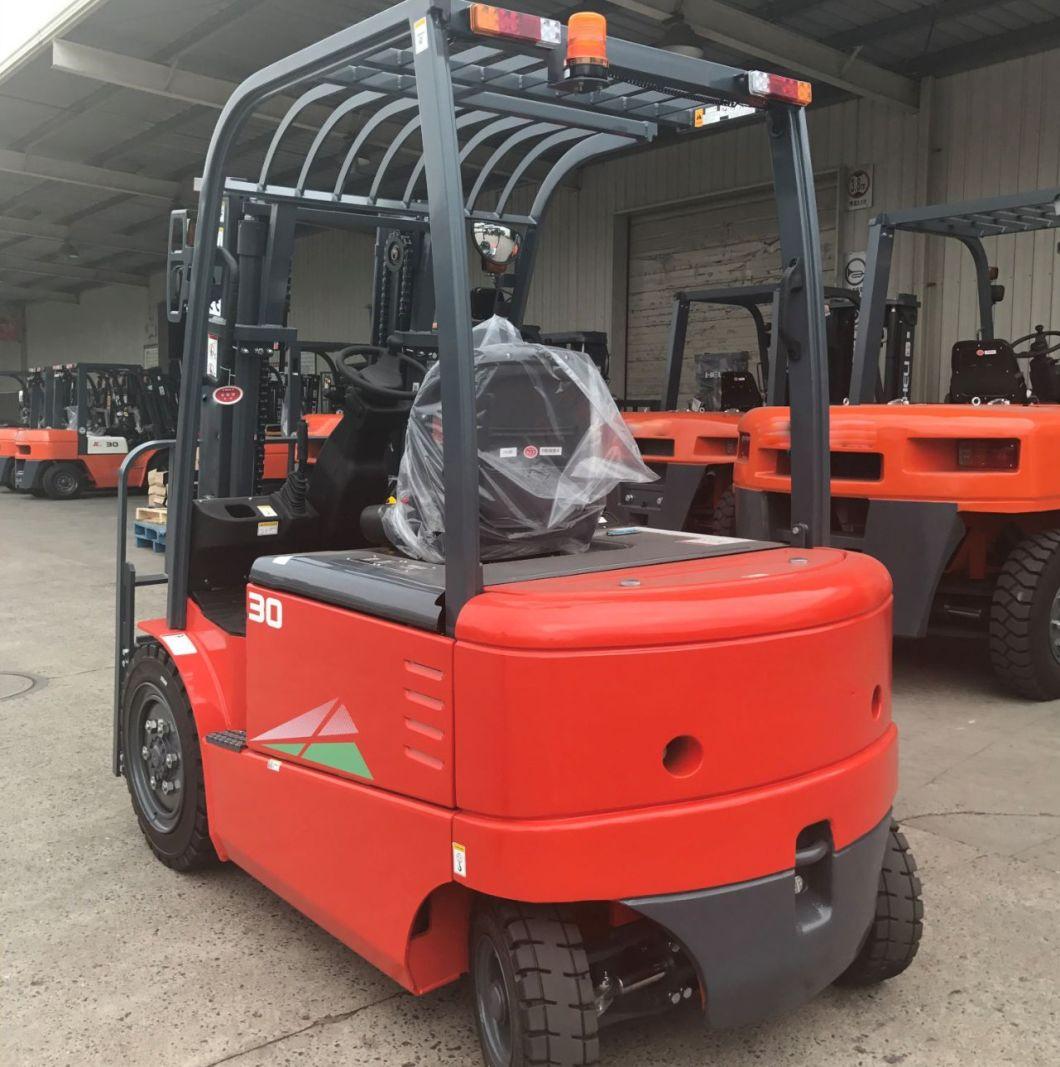 Heli 3 Ton Cpd30 Electric Forklift with Optional Mast Height