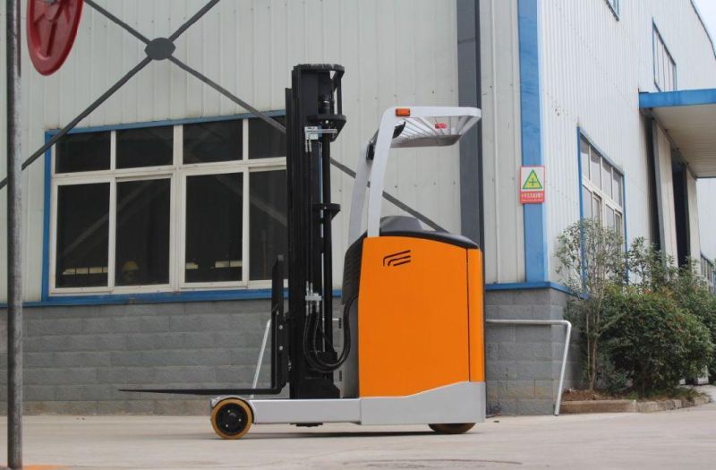 Side Standing Type Forklift Electric Reach Truck Electric Forklift Truck Side Standing Type Forklift