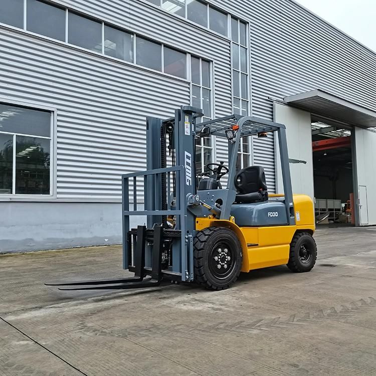 Ltmg New Forklift Diesel 3 Ton 4 Ton 5 Ton 6 Ton Truck Forklift Diesel with Paper Roll Clamp 360 Degree Price