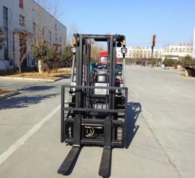 3ton 3.5ton LPG/Gas/Gasoline Diesel Forklift Truck with 3 Stage Mast