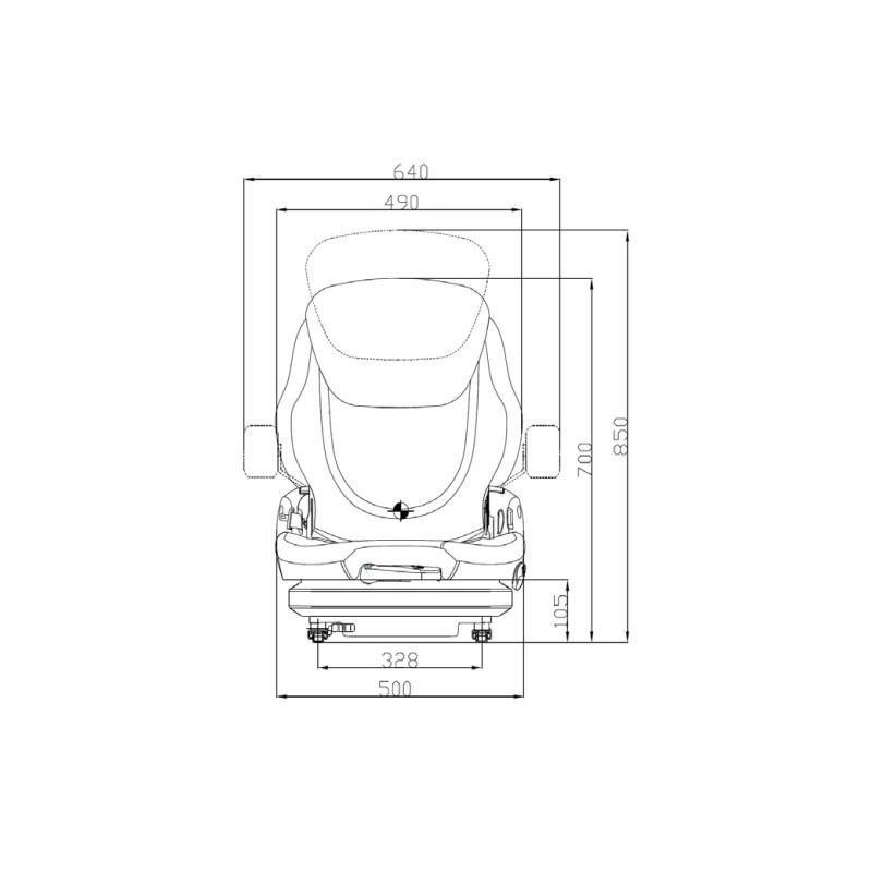 Forklift Parts Forklift Seats Bfps024