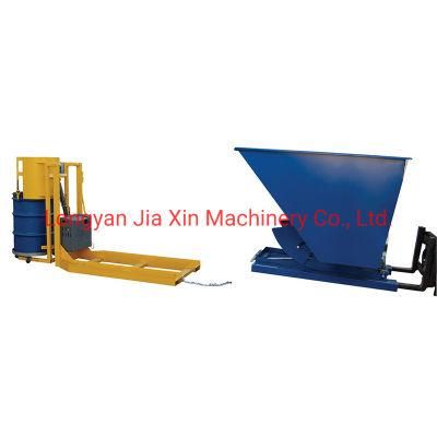 Material Handling Equipment Forklift Parts Trash Drum Dumper