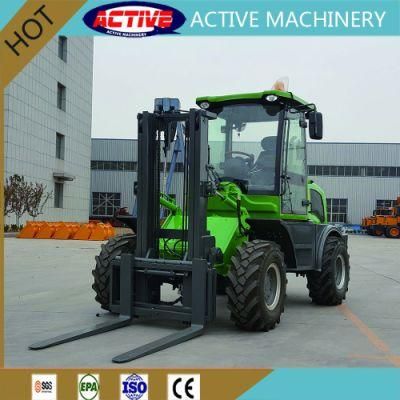 ACTIVE Brand New Condition 3 ton Diesel Forklift 3 Meter Lifting Height with Side Shifter and Cheap Price for Sale