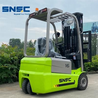 EPS System 1600kg 1800kg 2000kg 3 Wheels Electric Forklift