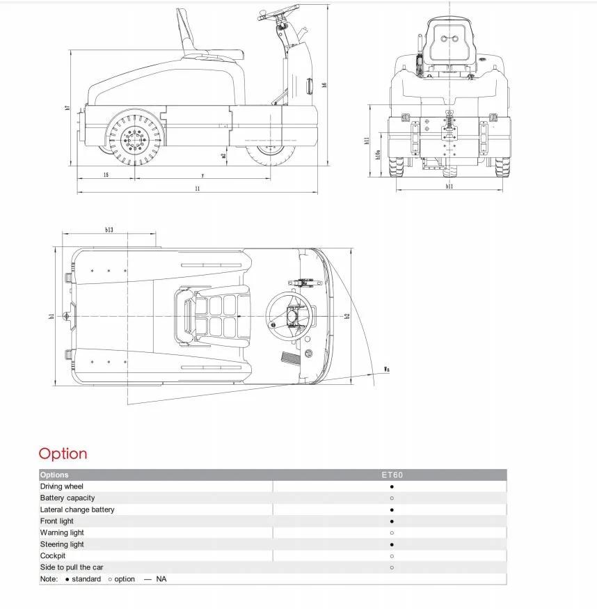 Best Quality Electric Tractor 6 T