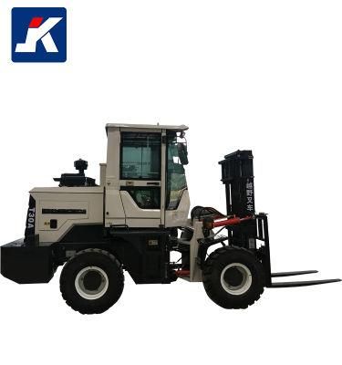 China Factory Price 3 Tons Rough Terrain Forklift/off-Road Forklift Trucks