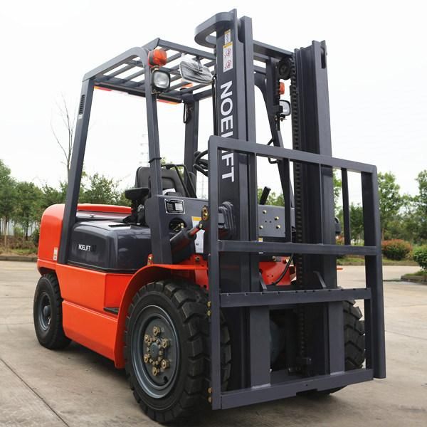 Zhejiang Forklift 3t 3.5t Duplex/Triplex Mast 3m-6m Lifting Diesel Forklift Truck