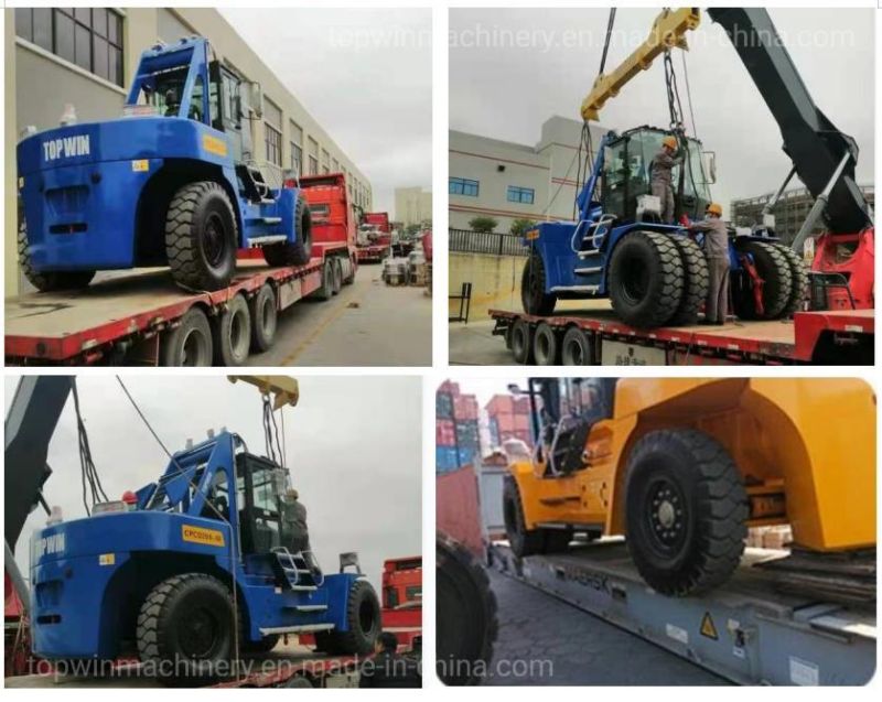 20 Ton Boatlifter Boat-Handling Diesel American Wiggins W2.7, W2.9 Marina Lifts Forklift for Dry-Stack Marina Storage