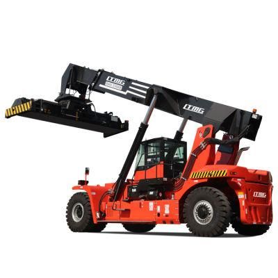 Container Machine 45 Ton Container Handler Reach Stacker in Port