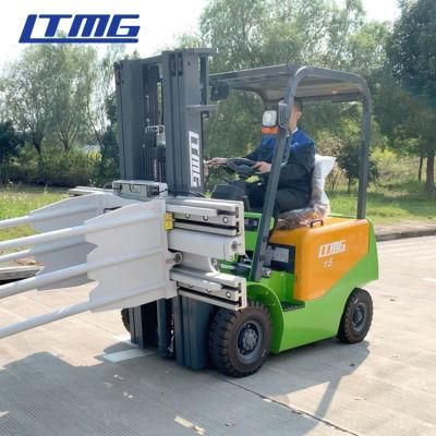 Ltmg Warehouse Forklift Electric 1.5 Ton 2 Ton Narrow Aisle Wheel Forklift Multiple Attachments Optional
