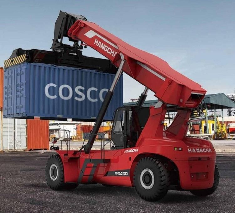 China Hangcha RS4531CH-Xrw86 45 Ton Container Reach Stacker