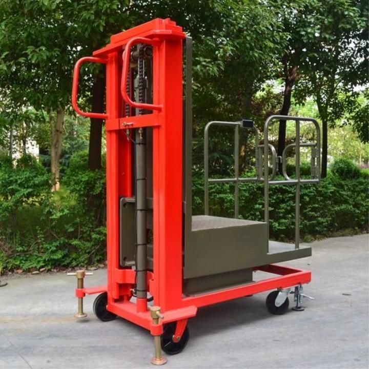300kg Narrow Aisle High-Lift Platform Full Electric Order Pick