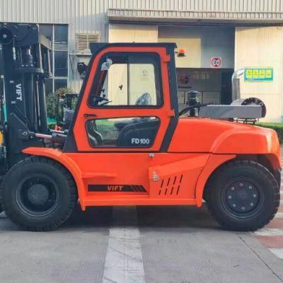 Hot Sale 10ton Diesel Forklift with 3m to 6m Lifting Height