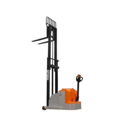 900kg Counterbalanced Electric Pallet Forklift 3000mm 3m Walking Type Electric Forklift