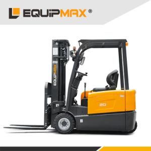 3-Wheel Electric Forklift 1.6 Ton Counterbalance Forklift Truck