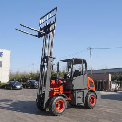 Eougem New Product Small All Terrain Forklift Cpcy20 for Sale
