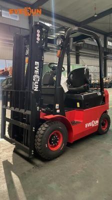Manual Everun 1800kg Erdf18 Articulated Diesel Forklifts