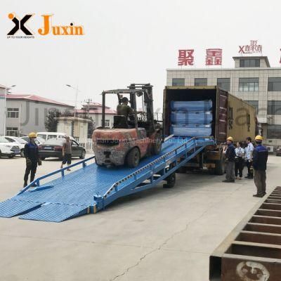 Hydraulic Mobile Container Mobile Yard Ramp Truck Loading Unloading Forklift Dock Ramp