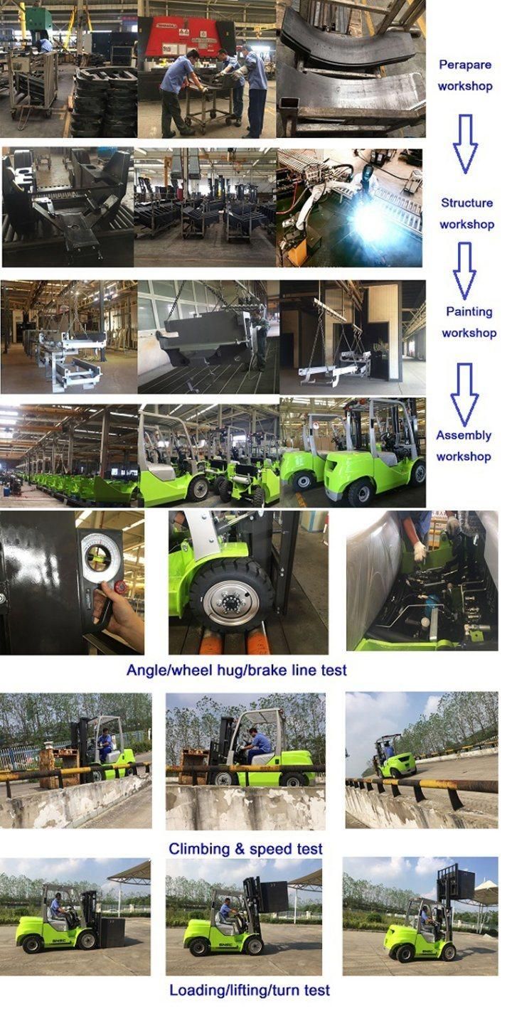 2t Diesel Forklift Montacargas for Sale