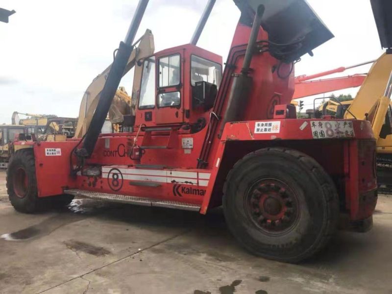 Original Secondhand Sweden Kalmar Container Heavy Forklift 45ton/ 50t Reach Stacker Forklift/Used Kalmar 45t Container Stacker