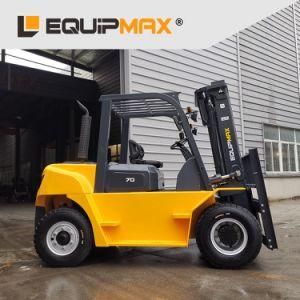 Low Price Fd70 7ton Forklift with Chinese Chaochai Engine