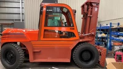 CE Certificate Euro5 Engine 10t Diesel Forklift with Side Shift