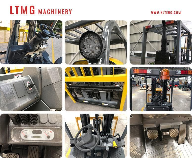 New Japanese Engine 3 Ton Diesel Forklift with Different Attachments