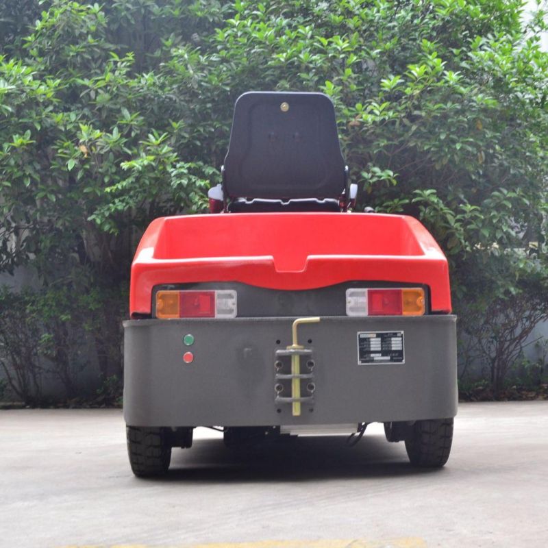 6t Electric Towing Tractor / Electric Carts Towing Tug with Optional Cabin