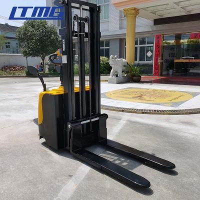 Stand on 1 Year China 1.5 Ton Montacarga Electric Forklift Stacker