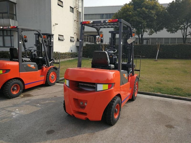 Lifting Equipment 3 Three Triple Stage Mast Forklift Fd30t