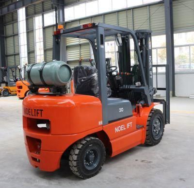 Gct Nissan K25 Engine 2.5ton Gasoline &amp; LPG Propane Gas Forklift with Automatic Transmission