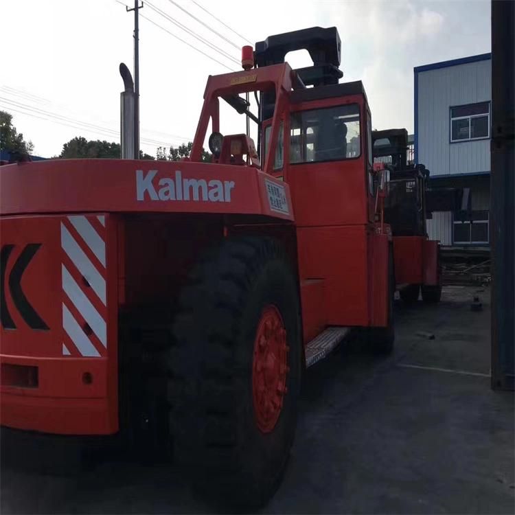 Second Hand Kalmar Forklift Truck Heavy Lift Truck Diesel Forklift Truck Can Move Sideways